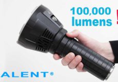 بررسی قوی ترین چراغ قوه ایمالنت با 100,000 لومن قدرت روشنایی !