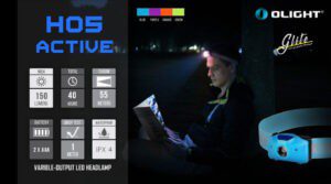 چراغ پیشانی Olight H05 Active Blue چراغ پیشانی Olight H05 Active Blue