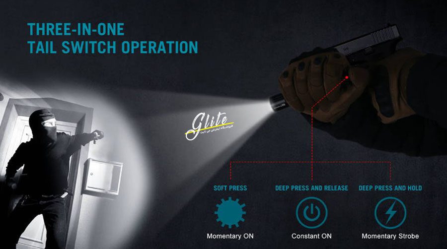 چراغ قوه Olight M2T Warrior چراغ قوه Olight M2T Warrior