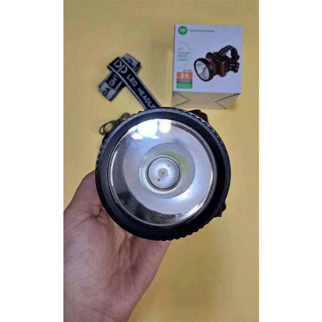 چراغ پیشانی بند 5 وات دی پی DP 7203 چراغ پیشانی بند 5 وات دی پی DP 7203