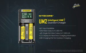 شارژر نایتکر UM2 Intelligent USB