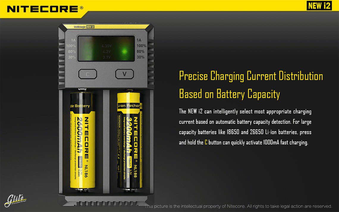 شارژر باتری نایتکر NEW i2 Intelligent
