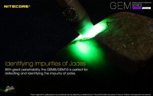 چراغ قوه یووی 365 نانومتر نایتکر GEM10UV