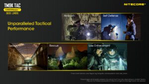 چراغ قوه تاکتیکال نایتکر Nitecore TM9K TAC چراغ قوه تاکتیکال نایتکر Nitecore TM9K TAC