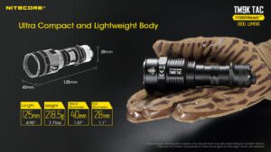 چراغ قوه تاکتیکال نایتکر Nitecore TM9K TAC چراغ قوه تاکتیکال نایتکر Nitecore TM9K TAC