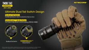 چراغ قوه تاکتیکال نایتکر Nitecore TM9K TAC چراغ قوه تاکتیکال نایتکر Nitecore TM9K TAC