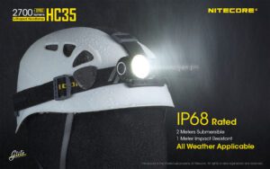 چراغ پیشانی نایتکر مدل Nitecore HC35