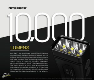 چراغ قوه نایتکر Nitecore TM10K