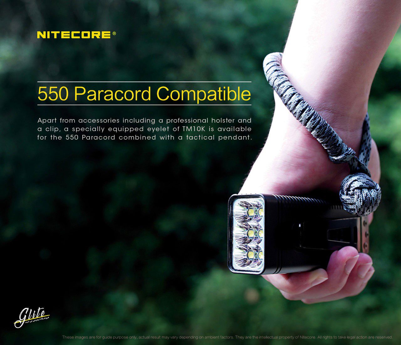 چراغ قوه نایتکر Nitecore TM10K چراغ قوه نایتکر Nitecore TM10K