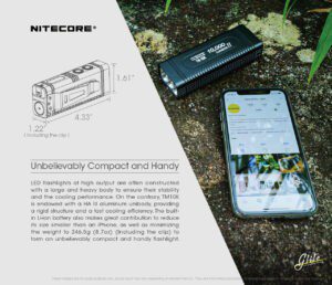 چراغ قوه نایتکر Nitecore TM10K چراغ قوه نایتکر Nitecore TM10K