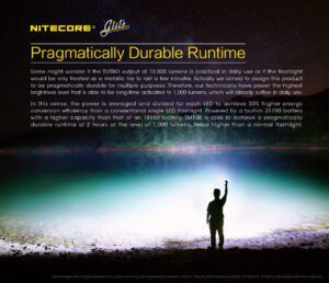چراغ قوه نایتکر Nitecore TM10K چراغ قوه نایتکر Nitecore TM10K