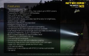 چراغ قوه نایتکر Nitecore TM28 SET