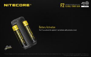 شارژر و پاوربانک نایتکر Nitecore F2 شارژر و پاوربانک نایتکر Nitecore F2