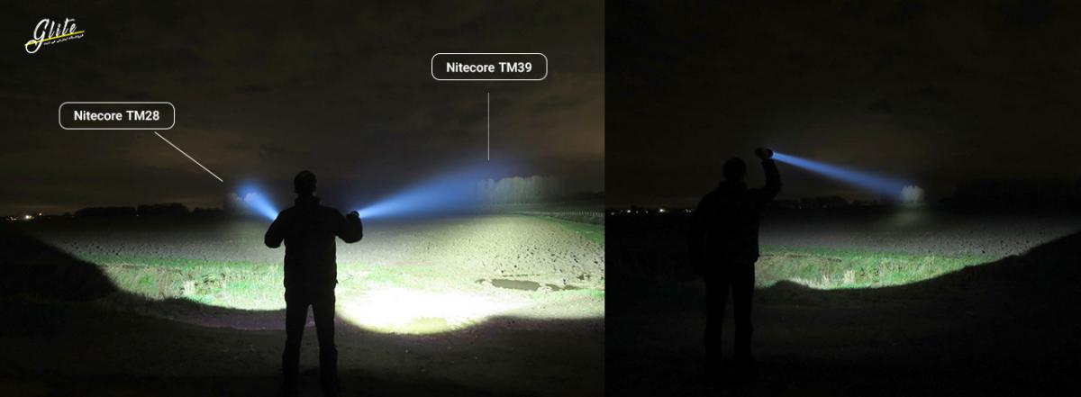 چراغ قوه یک کیلومتر و پانصد متری نایتکر Nitecore TM39