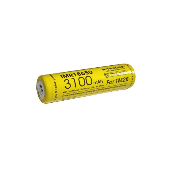 باتری لیتیوم یون TM28 نایتکر 3100 میلی آمپر 18650