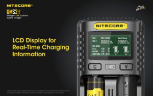 شارژر باتری نایتکر Nitecore UMS2