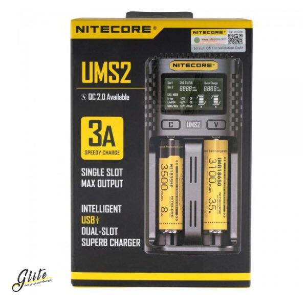 شارژر باتری نایتکر Nitecore UMS2