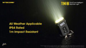 چراغ قوه جاسوئیچی نایتکر Nitecore TINI2 Black