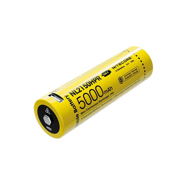باتری NL2150HPR لیتیوم یون 21700 نایتکر 5000 میلی آمپر باتری NL2150HPR لیتیوم یون 21700 نایتکر 5000 میلی آمپر
