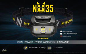 چراغ پیشانی نایتکر Nitecore NU35