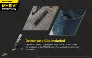 چراغ قوه نایتکر Nitecore MH10 V2 چراغ قوه نایتکر Nitecore MH10 V2
