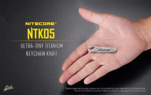 چاقو جیبی تیتانیوم نایتکر NTK05