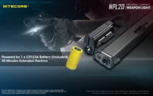چراغ قوه سلاح کمری نایتکر Nitecore NPL20