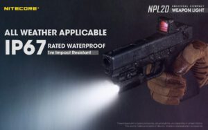 چراغ قوه سلاح کمری نایتکر Nitecore NPL20