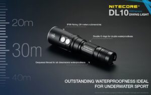 چراغ قوه غواصی نایتکر Nitecore DL10