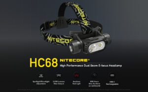 چراغ پیشانی نایتکر Nitecore HC68