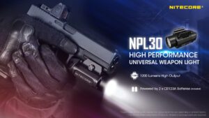 چراغ قوه سلاح کمری نایتکر Nitecore NPL30