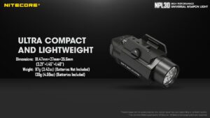 چراغ قوه سلاح کمری نایتکر Nitecore NPL30