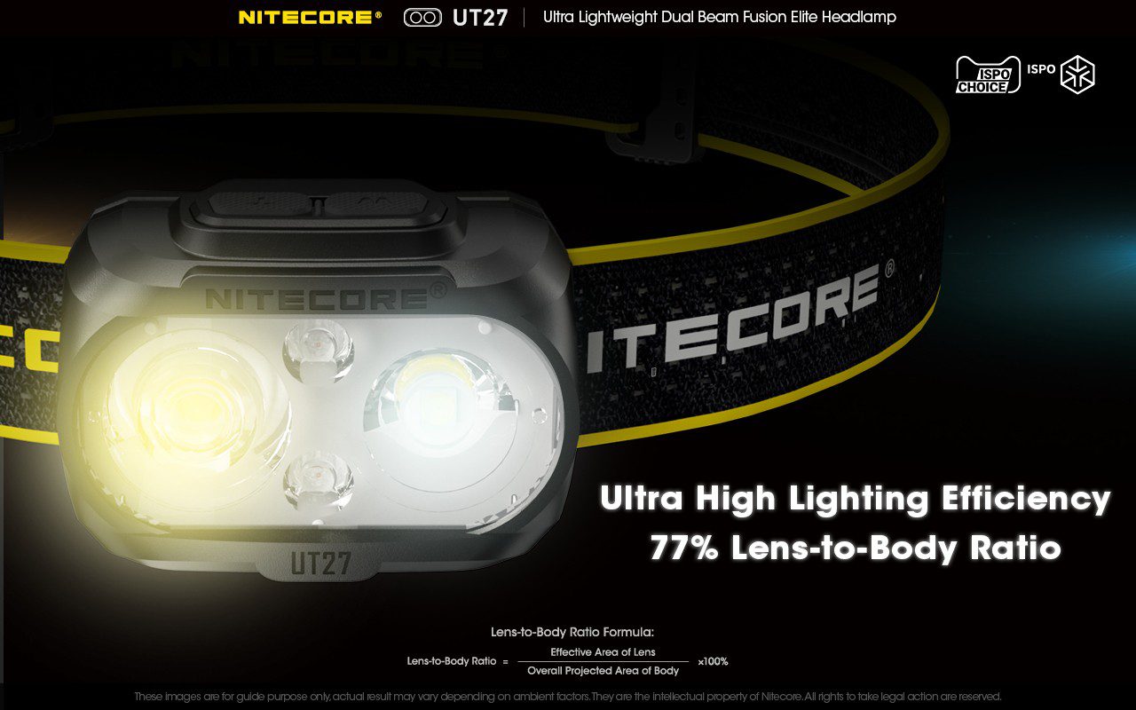 چراغ پیشانی نایتکر Nitecore UT27 Pro
