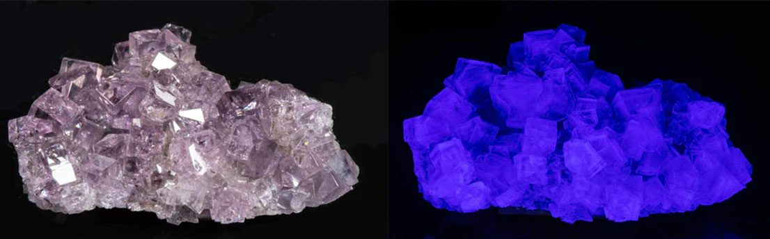 چراغ قوه UV و تشخیص انواع سنگ های معدنی و قیمتی چراغ قوه گوهرشناسی