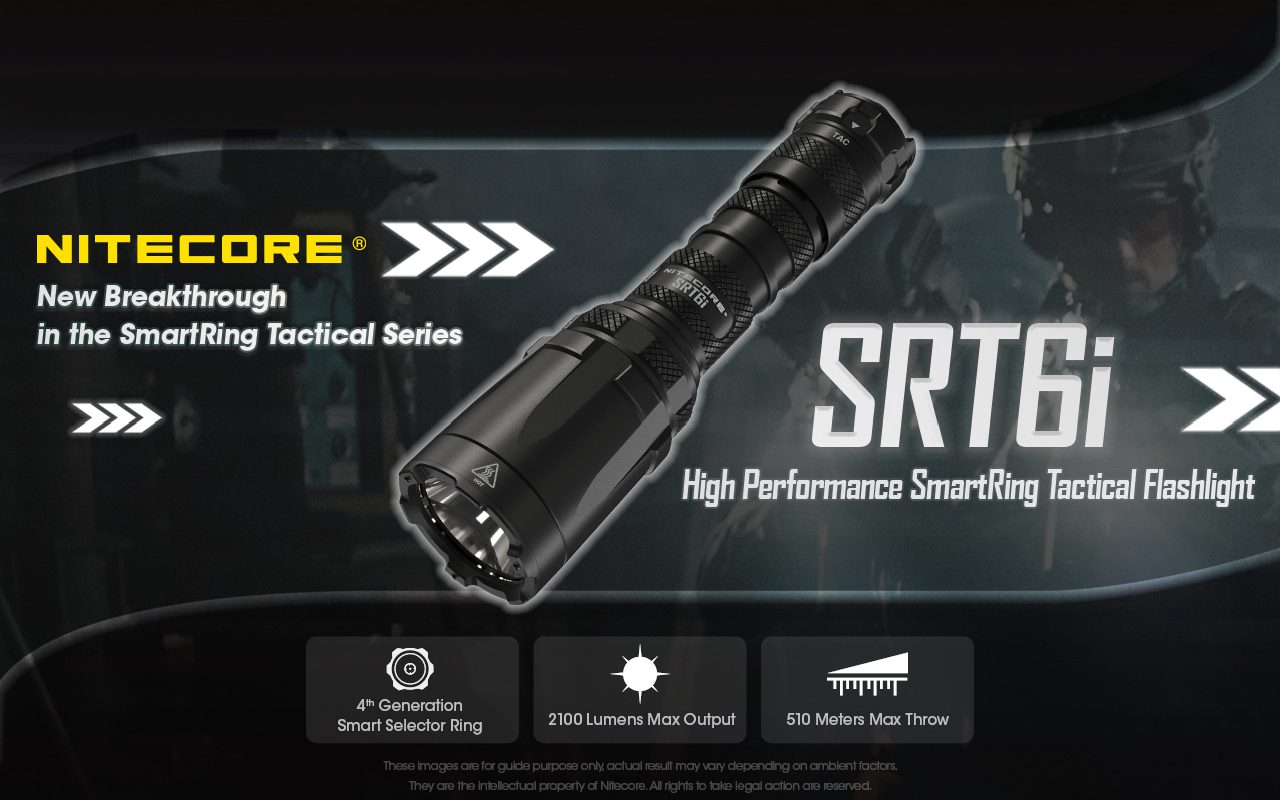 چراغ قوه نایتکر Nitecore SRT6i چراغ قوه نایتکر Nitecore SRT6i