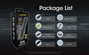 چراغ قوه نایتکر Nitecore SRT6i چراغ قوه نایتکر Nitecore SRT6i
