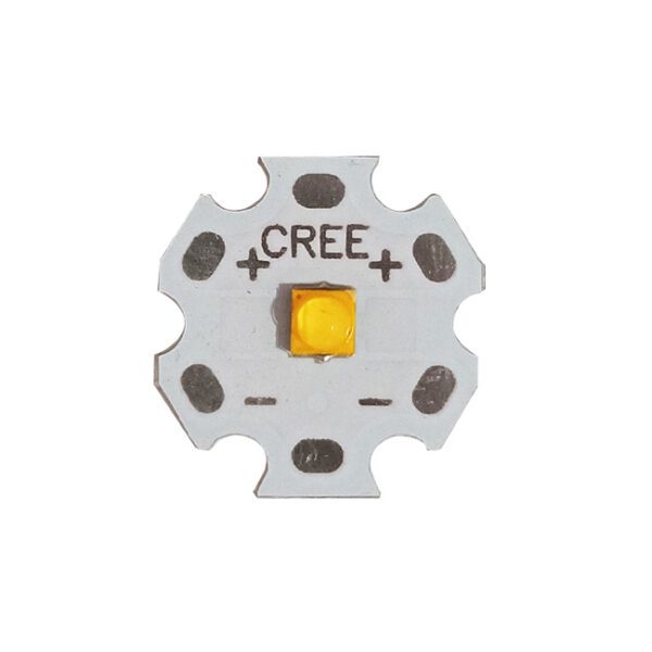 لامپ نور زرد کِری 20 میلی متر CREE XT-E 5W
