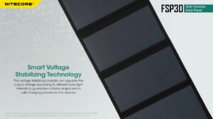 پنل خورشیدی تاشو نایتکر 30 وات Nitecore FSP30