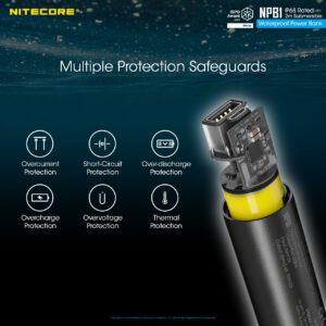 پاوربانک ضدآب 5,000 میلی آمپر نایتکُر Nitecore NPB1 پاوربانک 5,000 میلی آمپر نایتکُرNitecore NPB1