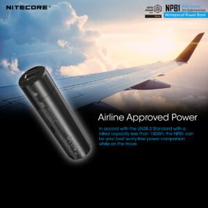 پاوربانک ضدآب 5,000 میلی آمپر نایتکُر Nitecore NPB1 پاوربانک 5,000 میلی آمپر نایتکُرNitecore NPB1