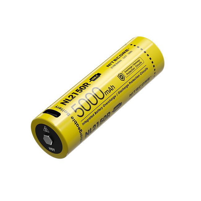 باتری 21700 لیتیوم یون NL2150R نایتکر 5000 میلی آمپر