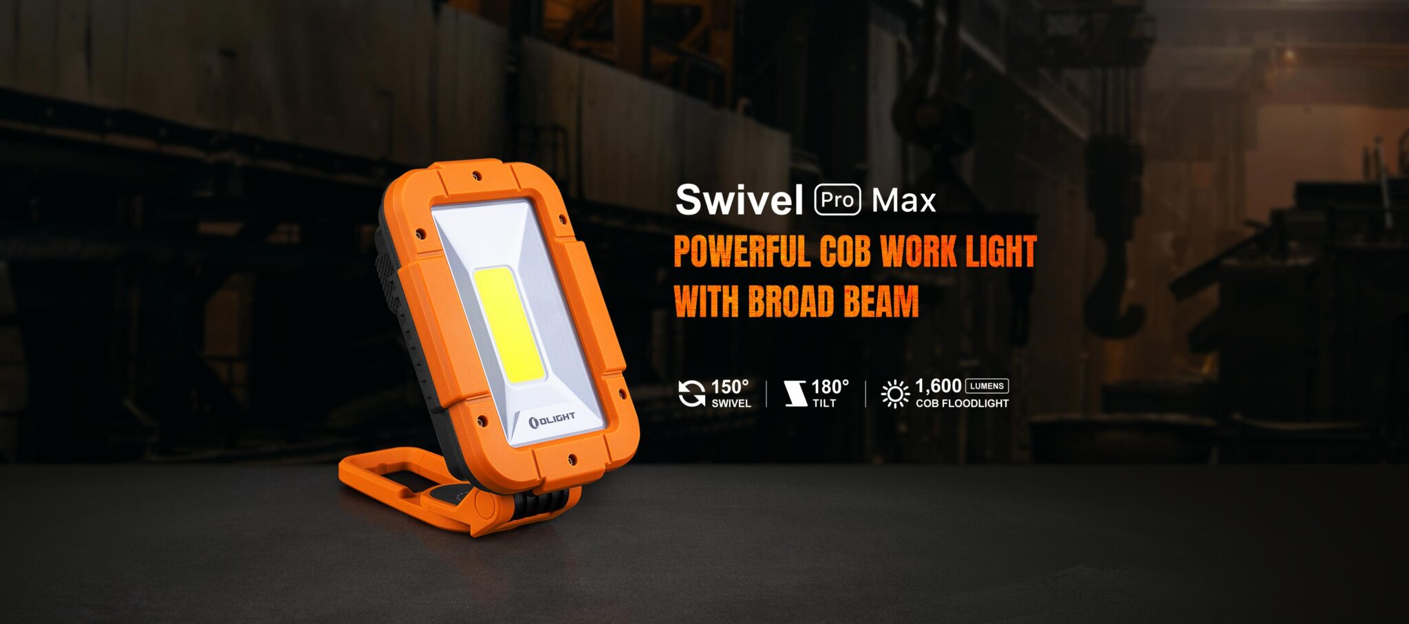 چراغ کار اولایت OLight Swivel Pro MAX Orange چراغ کار اولایت OLight Swivel Pro MAX Orange