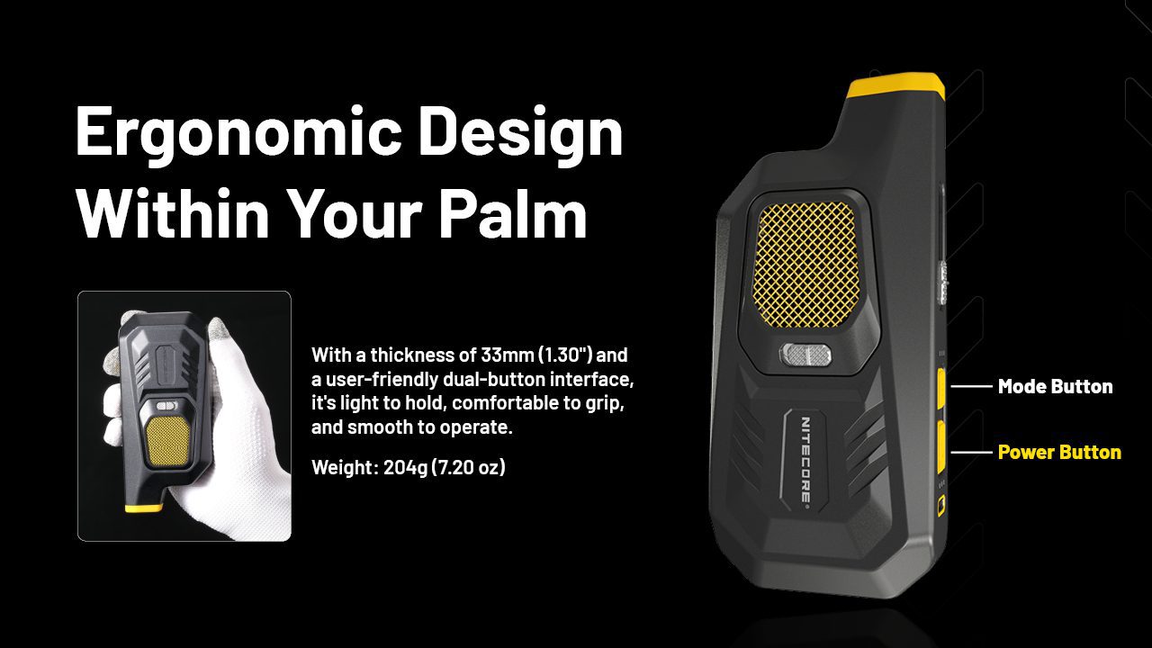پمپ باد شارژی نایتکر Nitecore BB21 پمپ باد شارژی نایتکر Nitecore BB21