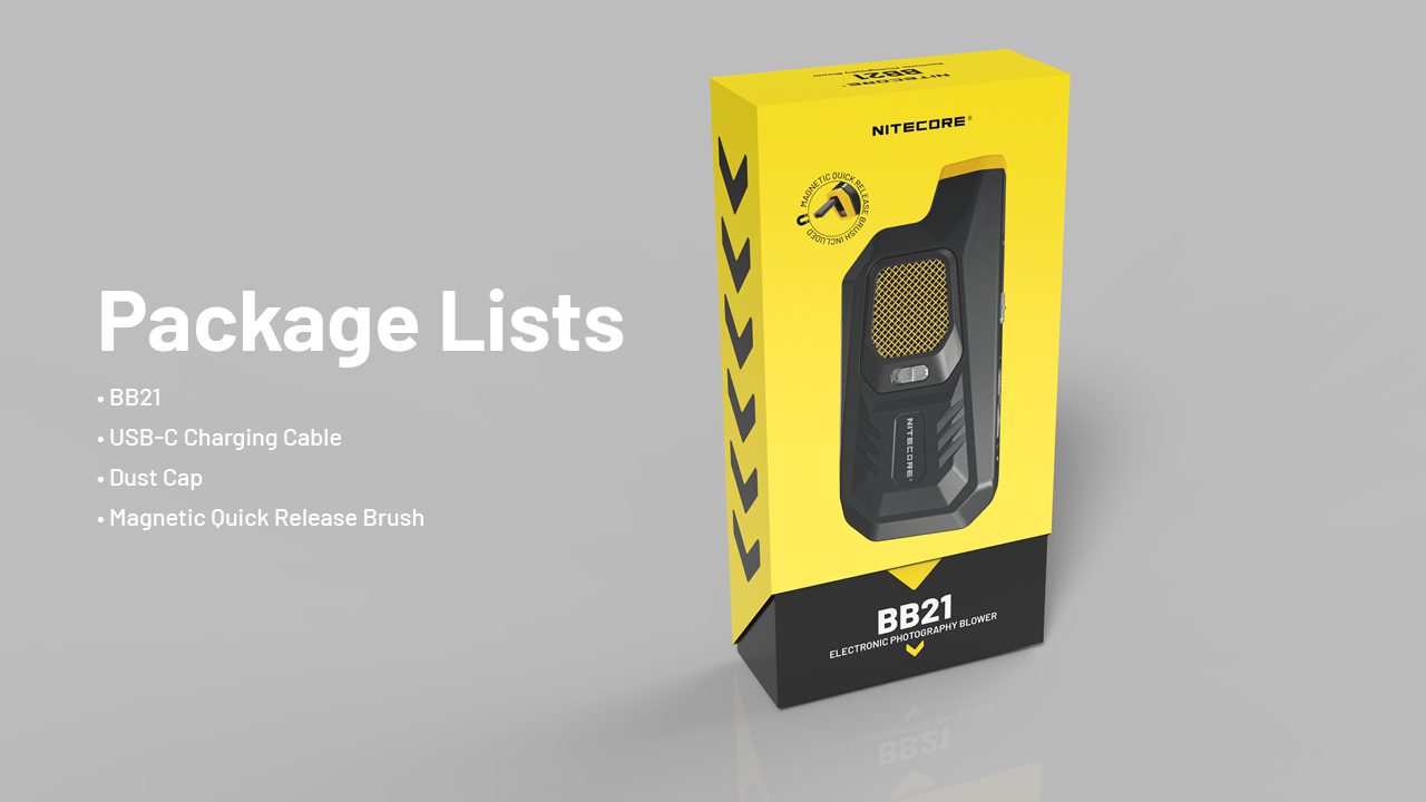 پمپ باد شارژی نایتکر Nitecore BB21 پمپ باد شارژی نایتکر Nitecore BB21