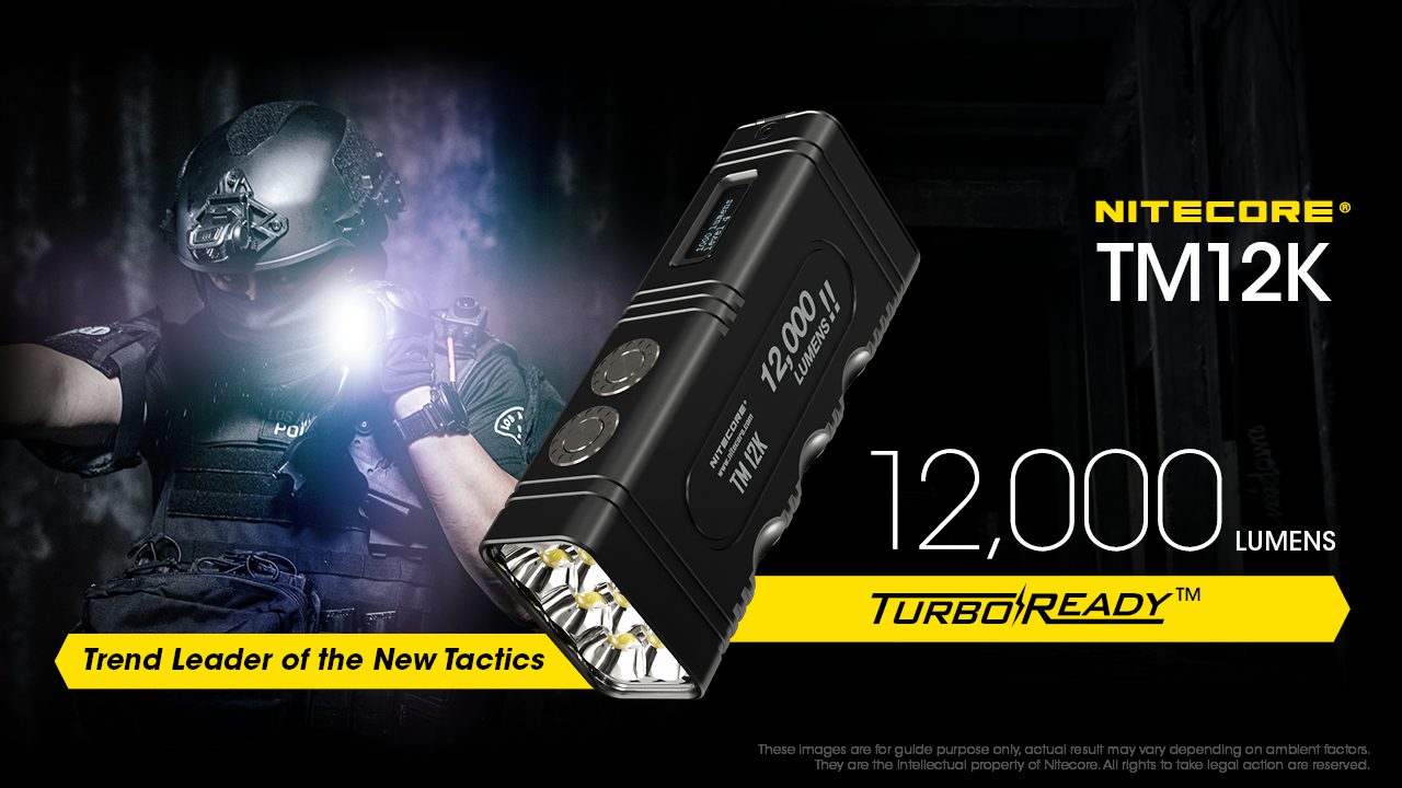 چراغ قوه نایتکر Nitecore TM12K چراغ قوه نایتکر Nitecore TM12K