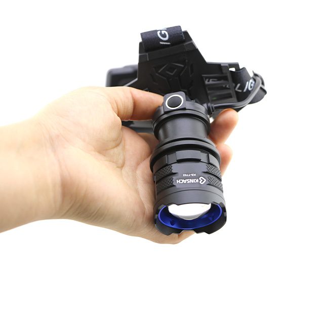 چراغ پیشانی زوم دار KINSACH KS-T702 چراغ پیشانی زوم دار KINSACH KS-T702