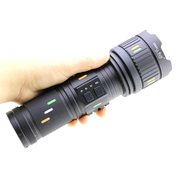 چراغ قوه اسمال سان زوم دار SMALL SUN ZY-T707 چراغ قوه اسمال سان زوم دار SMALL SUN ZY-T707