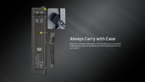 چراغ قوه جیبی فوق باریک نایتکر Nitecore EDC27 UHi چراغ قوه جیبی نایتکر Nitecore EDC27 UHi
