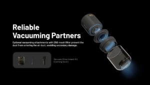 دمنده و گردگیر الکترونیکی نایتکُر NITECORE BB nano پمپ باد الکترونیکی نایتکُر NITECORE BB nano