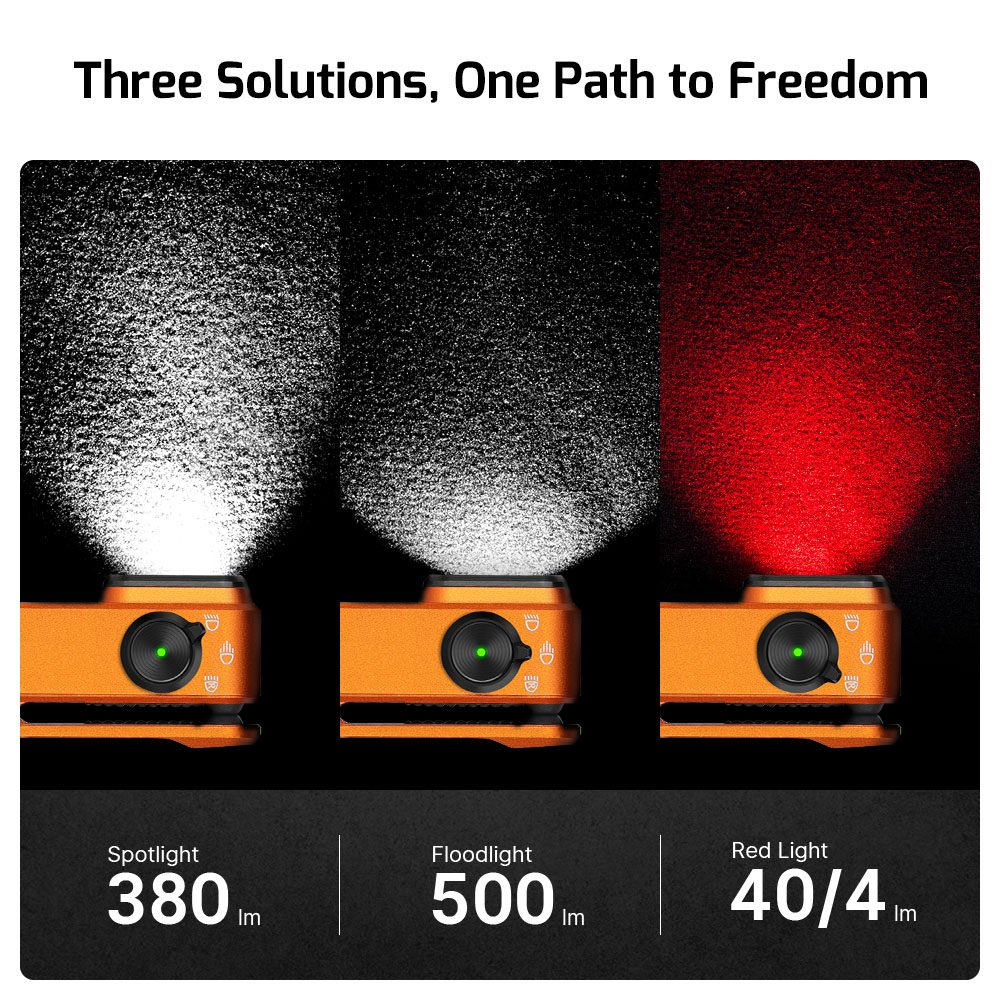 چراغ قوه گیره دار OLight Oclip PRO Orange چراغ قوه گیره دار OLight Oclip PRO Orange